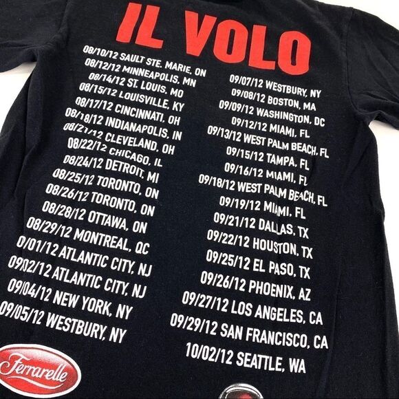 IL Volo Sketch Tour 2012 Tshirt Graphic - Picture 4 of 6